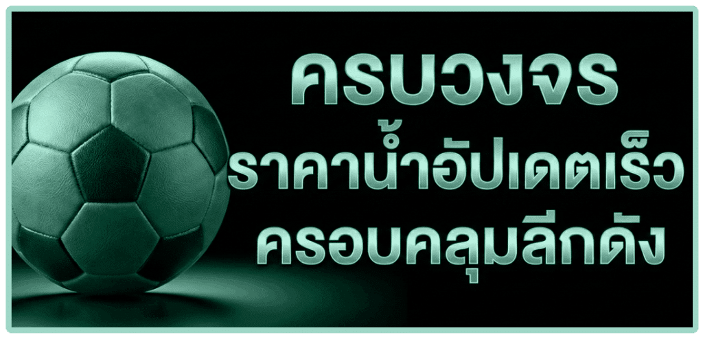 ครบวงจร คลอบคลุมลีกดัง